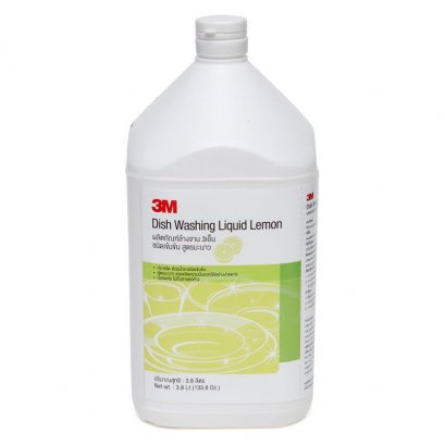 ผลิตภัณฑ์ล้างจาน ชนิดเข้มข้น มะนาว 3.8 ลิตร 3M