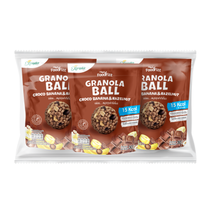 Choco Banana & Hazelnut Cereal Ball