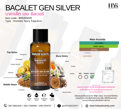 BACALET GEN SILVER บาคาเล็ทเจนซิลเวอร์