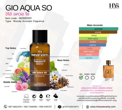 GIO AQUA SO จิโอ้ อควอ โซ