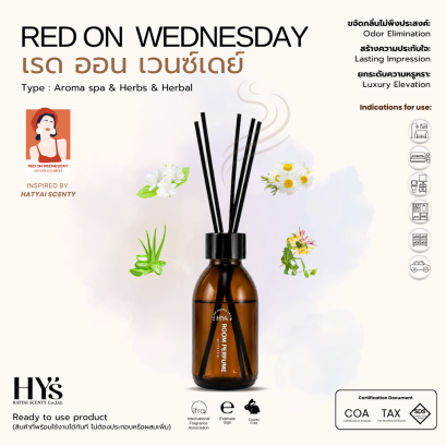 RED ON  WEDNESDAY
