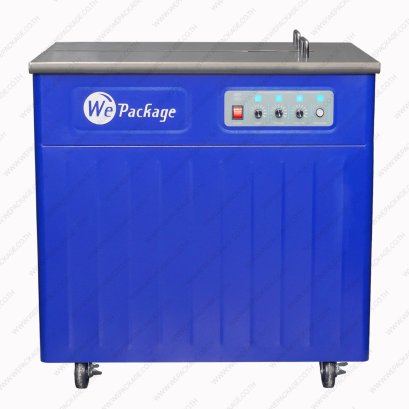 เครื่องรัดกล่องกึ่งอัตโนมัติระบบ 2 มอเตอร์ รุ่น WE-802H