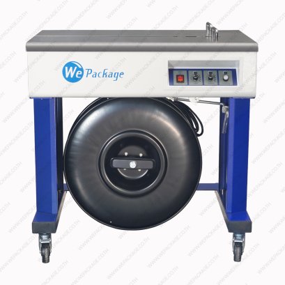 เครื่องรัดกล่องกึ่งอัตโนมัติระบบ 2 มอเตอร์ รุ่น WE-802U