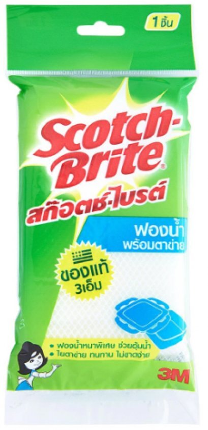สก๊อตช์-ไบรต์ 3 เอ็ม ฟองน้ำตาข่าย