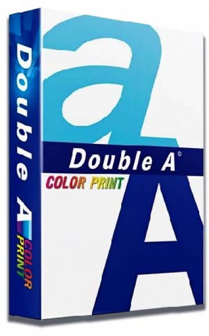 กระดาษถ่ายเอกสาร A4/90แกรม Double A Color Print