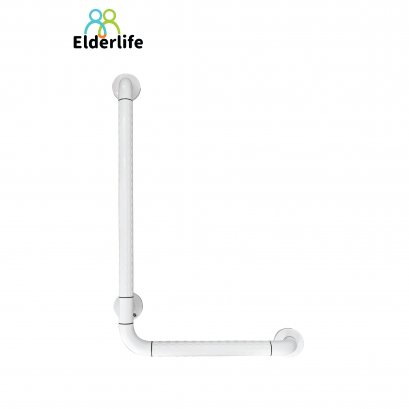 ราวจับผู้สูงอายุ Elderlife ราวจับกันลื่น สแตนเลส รูปทรงตัว L รุ่น BH-016-1