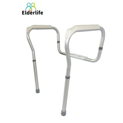Elderlife ราวจับกันลื่น พยุงข้างชักโครก ไม่ต้องเจาะ รุ่น BH-029