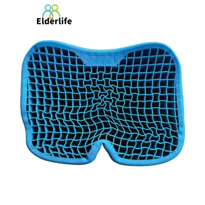 แผ่นรองนั่งป้องกันปวดหลัง Elderlife - BackJoy SitzRight Ergo Gel Blue รุ่น SC-01