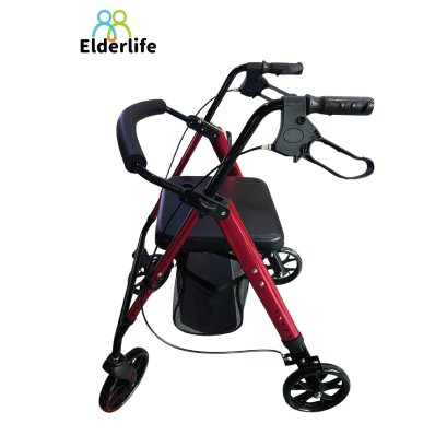 รถเข็นช่วยเดิน Elderlife มีที่นั่ง รุ่น HT-004
