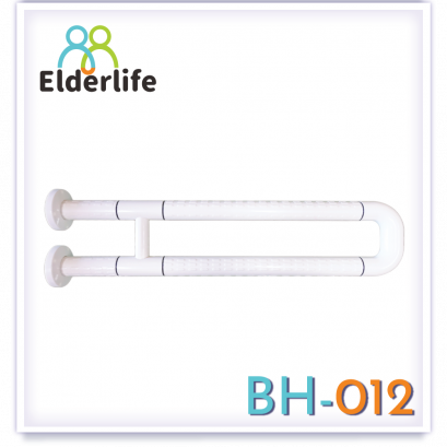 ราวจับผู้สูงอายุ Elderlife ราวจับกันลื่น สแตนเลส รูปทรงตัว U รุ่น BH-012