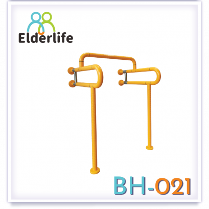 ราวจับผู้สูงอายุ Elderlife ราวจับกันลื่น สำหรับโถปัสสาวะชาย รุ่น BH-021