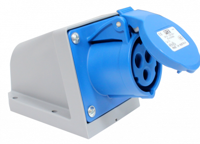 เต้ารับสำหรับยึดติดผนัง ชนิดกันฝุ่น (IP44)