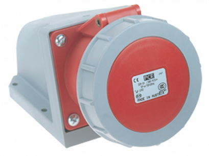 เต้ารับสำหรับยึดติดผนัง ชนิดกันน้ำ (IP67)