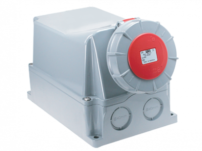 เต้ารับสำหรับยึดติดผนัง ชนิดกันน้ำ