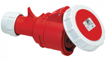 เต้ารับต่อกลางทาง ชนิดกันน้ำ (IP67)