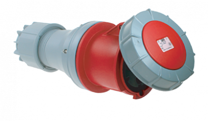 เต้ารับต่อกลางทาง ชนิดกันน้ำ (IP67)