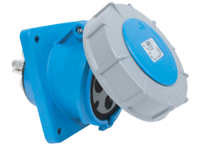 เต้ารับแบบฝังทรงเฉียง ชนิดกันน้ำ