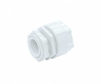 ข้อต่อชนิดกันน้ำ (สีขาว) 20 มม.
