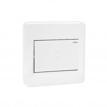 ชุดสวิตช์กดกระดิ่งพร้อมแผงหน้ากากแบบลอย