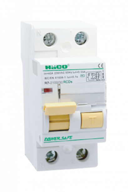 อุปกรณ์ป้องกันไฟรั่ว ไฟดูด 2P-2โมดูล