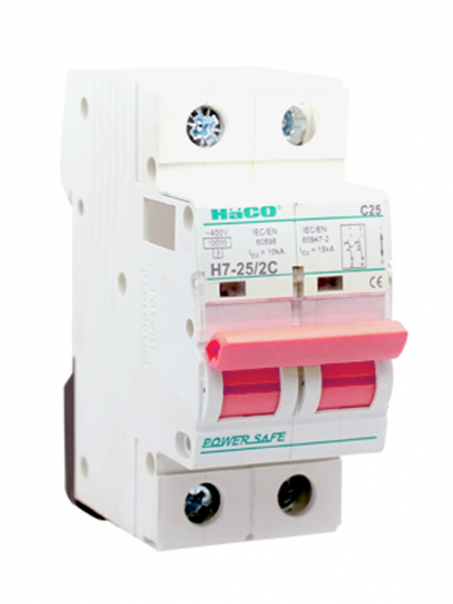 อุปกรณ์ตัดไฟอัตโนมัติ 2 โพล 10-15KA