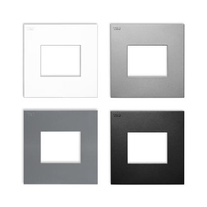 T&J 2 Gangs Frame (Frameless)