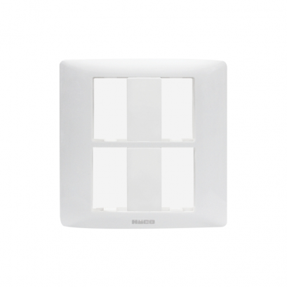 แผงหน้ากาก 4 ช่อง