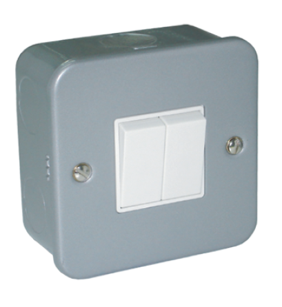 สวิตช์ทางเดียวและสองทาง 2 ช่อง