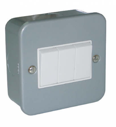 สวิตช์ทางเดียวและสองทาง 3 ช่อง