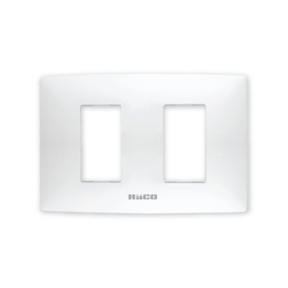 แผงหน้ากาก 2 ช่อง Alpha