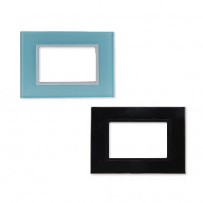 3 Gang Glass Frame Alpha