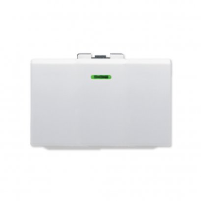 1 Way Swich 3 Module with Green Lamp