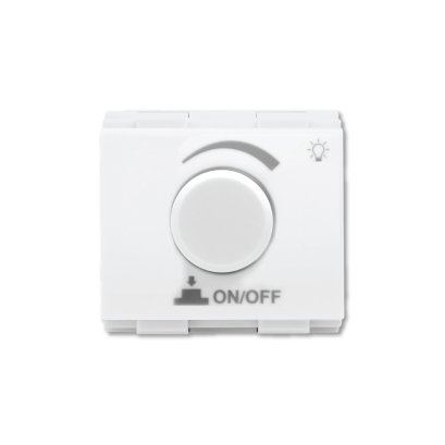 สวิตช์หรี่ไฟ EMC ขนาด 2 ช่อง รุ่น Deco