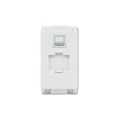 Computer Socket RJ45 White ColorDeco Series