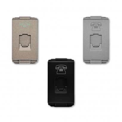 เต้ารับโทรศัพท์ 6 สาย RJ 12 รุ่นควอทโทร