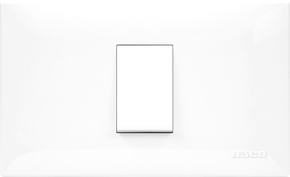 1 Gang 2 Way Switch 1 Module with Frame