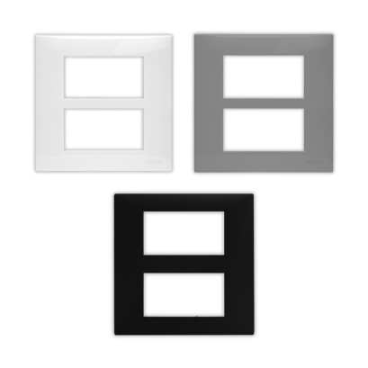 แผงหน้ากาก 6 ช่อง