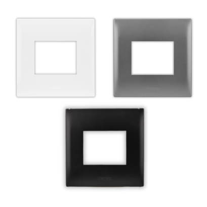 แผงหน้ากาก 2 ช่องกลาง มาตรฐานอังกฤษ