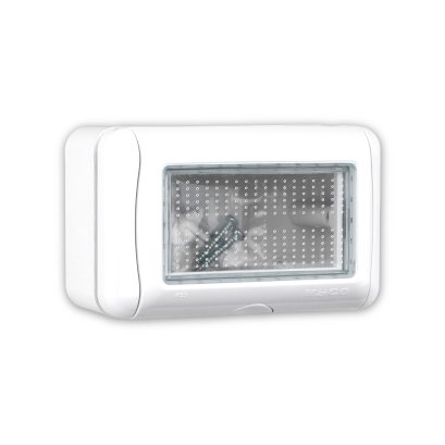 หน้ากากกันน้ำแบบฝังขนาด 3 ช่อง พร้อมกล่อง