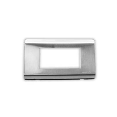 3 Gangs Frame Slim Round Type (Stainless)