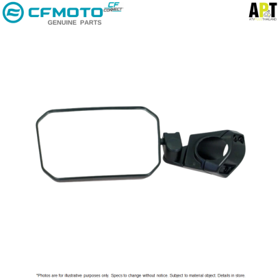 LH REAR VIEW MIRROR ASSY.