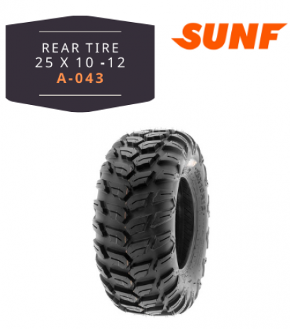 Rear Tire SUN-F 12"