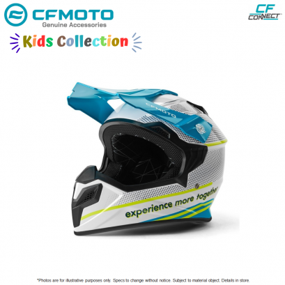 YOUTH OFF-ROAD CF BLUE HELMET