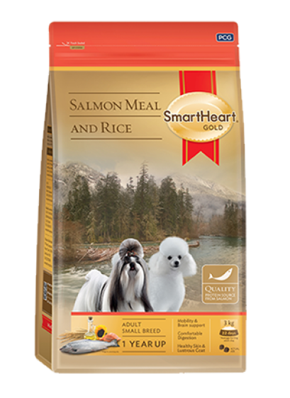 SmartHeart Gold® Salmon meal and Rice แซลมอนมีลแอนด์ไรซ์