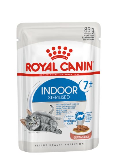 ROYAL CANIN FHW INDOOR 7+ GRAVY 12X85G