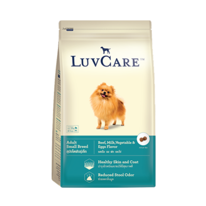 LuvCare Adult Small Breed Beef, Milk, vegetable and Eggs