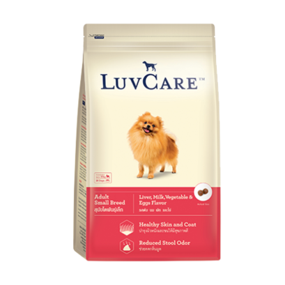 LuvCare Adult Small Breed Liver, Milk, vegetable and Eggs