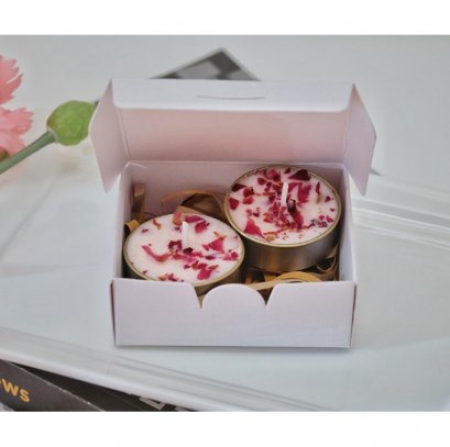 เทียนหอมหน้าดอกไม้