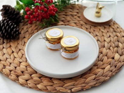 น้ำผึ้งออร์แกนิค :: ในขวดแก้วฝาโลหะ-