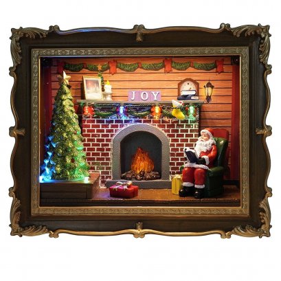 กล่องดนตรี กรอบรูป บ้านลุงแซนต้า